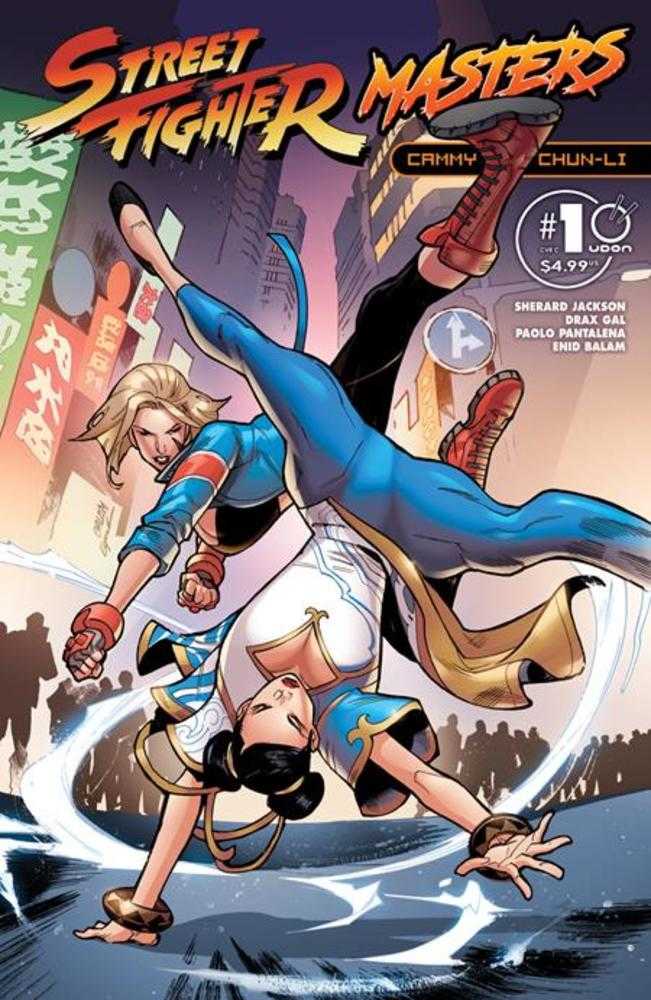 Street Fighter Masters Cammy vs Chun Li #1 (One Shot) Cover C Enid Balam Variant